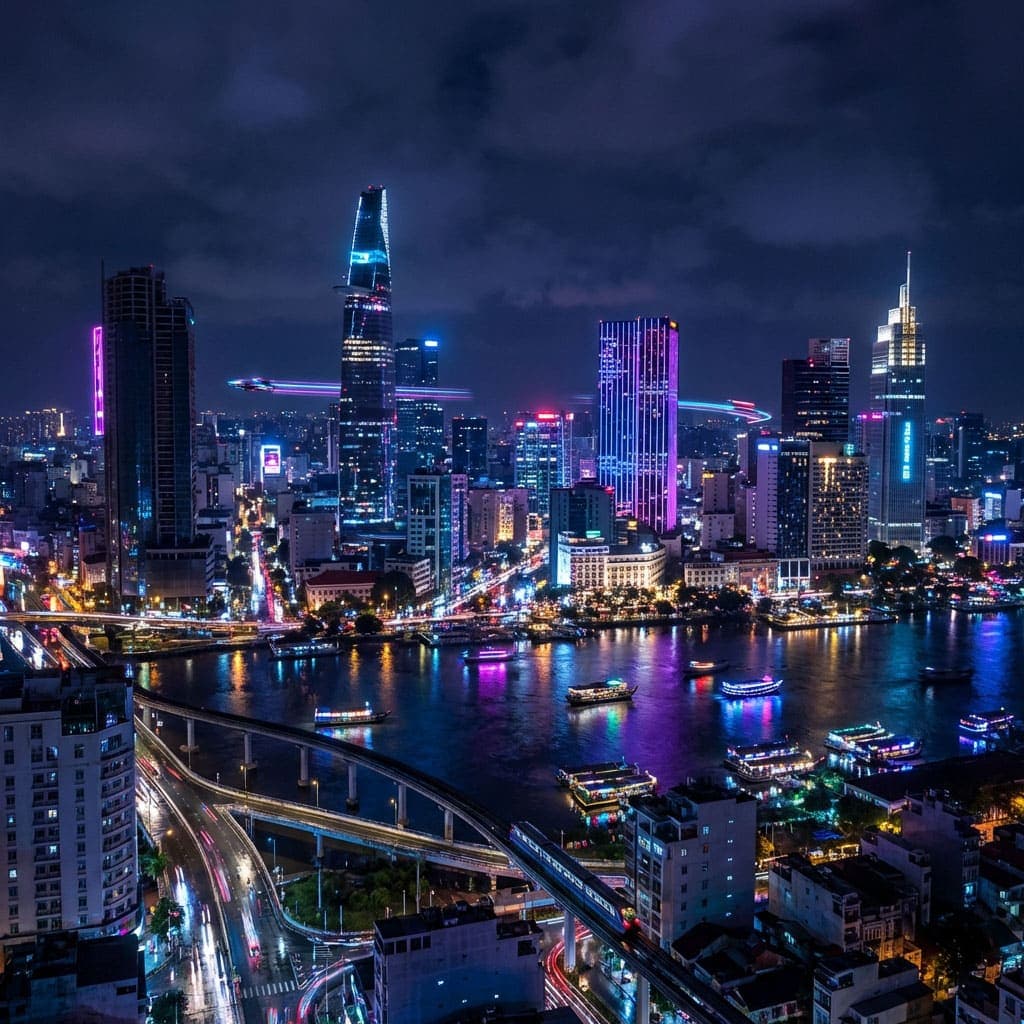 Ho Chi Minh City Night